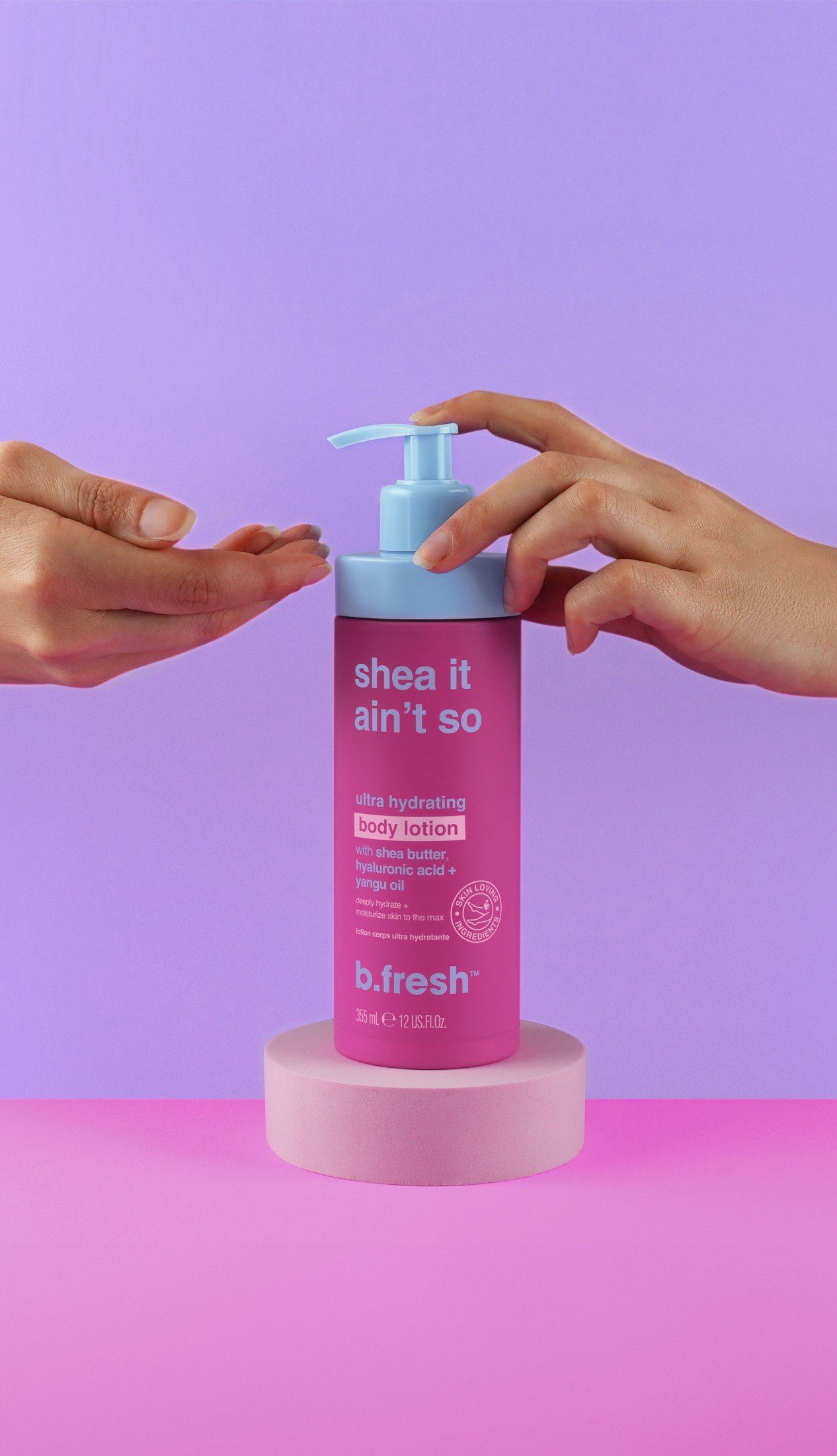 Shea it ain't so, Ενυδατική λοσιόν σώματος 355ml με υαλουρονικό οξύ - Image 4