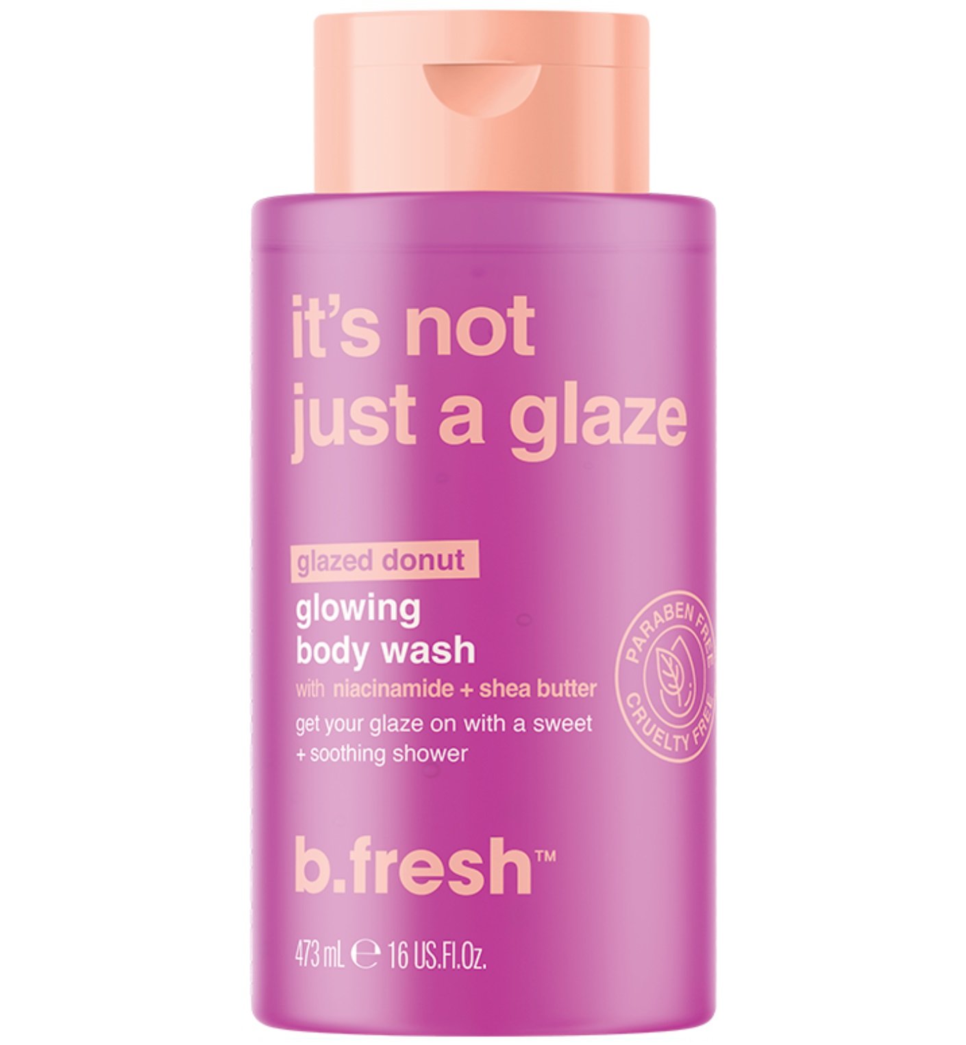 Glowing αφρόλουτρο gel 473ml, It's not just a glaze