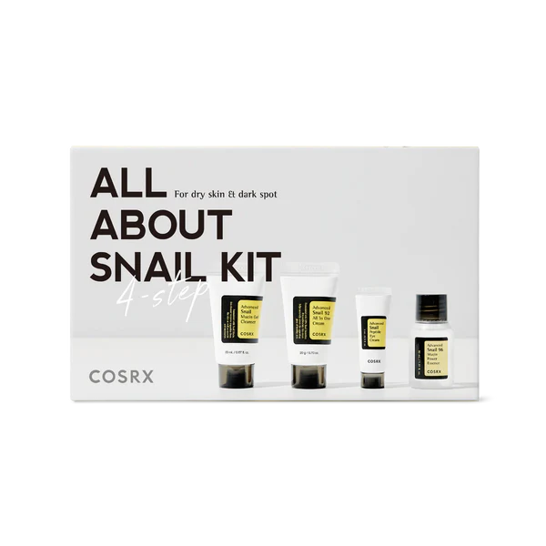 All About Snail Kit - Σετ ρουτίνας περιποίησης με έκκριμα σαλιγκαριού