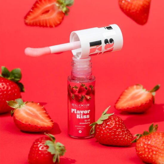 Flavor Kiss Lip Oil- Strawberry - Image 4