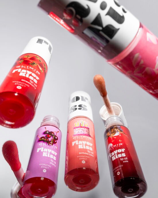 Flavor Kiss Lip Oil- Cherry - Image 5