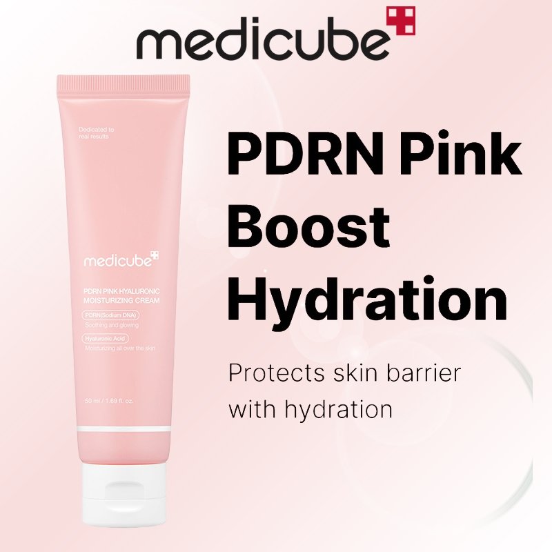Medicube Pdrn Pink Hyaluronic Moisturizing Cream 50ml - Image 3