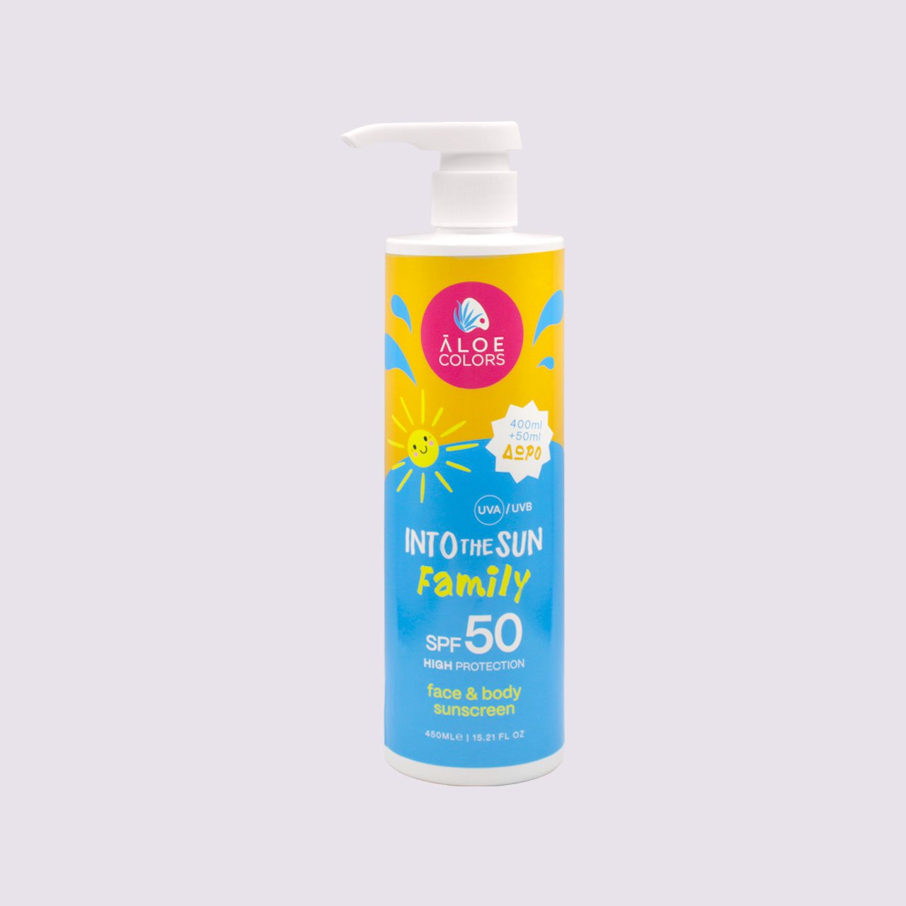 Into The Sun Family Sunscreen SPF50 400ml&50ml ΔΩΡΟ