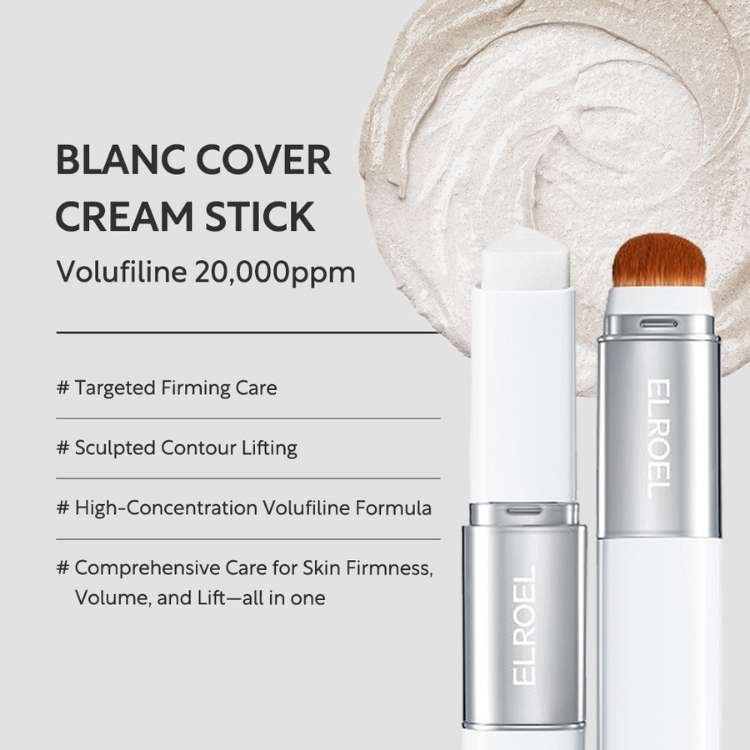 Elroel Blanc Cover Cream Stick V 203 Medium 13g - Image 5